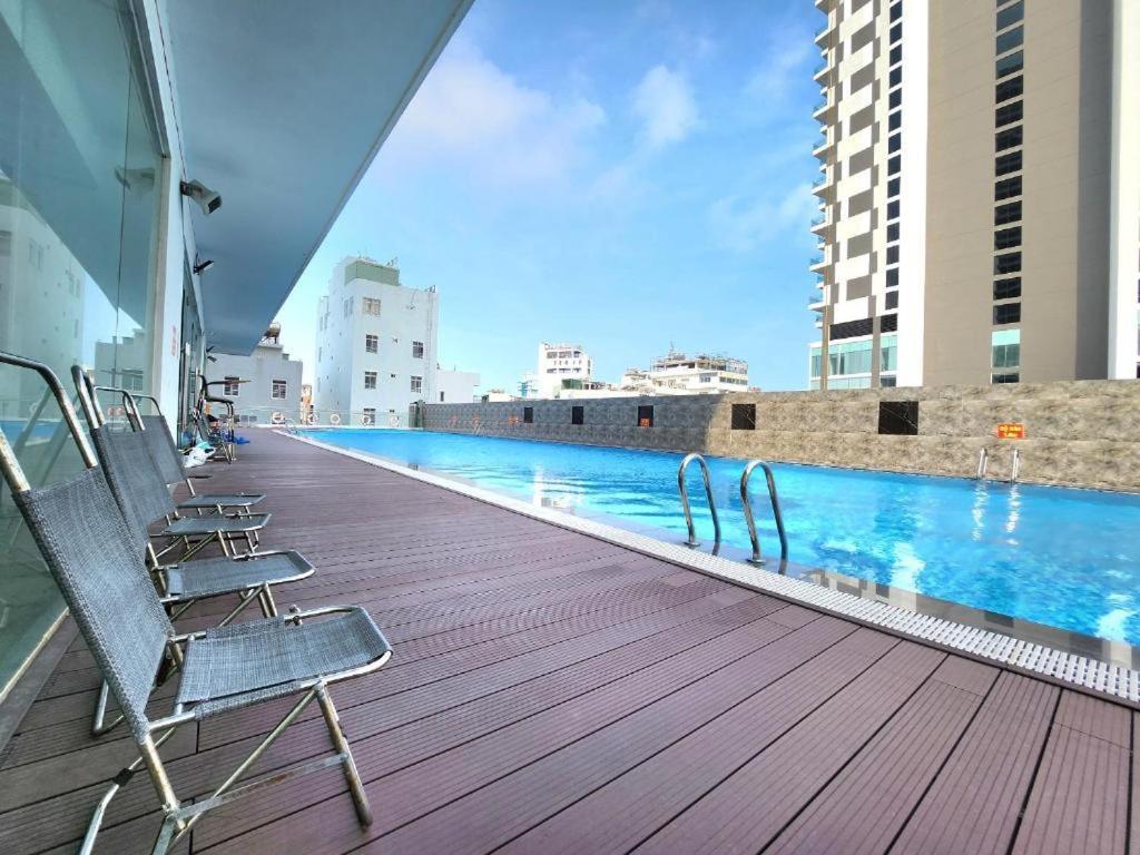 Quy Nhon Chillin' Apartment - Flc Sea Can Ho Huong Bien Trung Tam Tp Экстерьер фото